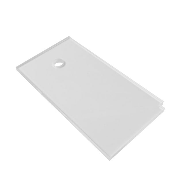 koolsoo Accessories with Right Notch Acrylic Easy to Carry Double Board Wax Removing 13cmx7cmx0.5cm