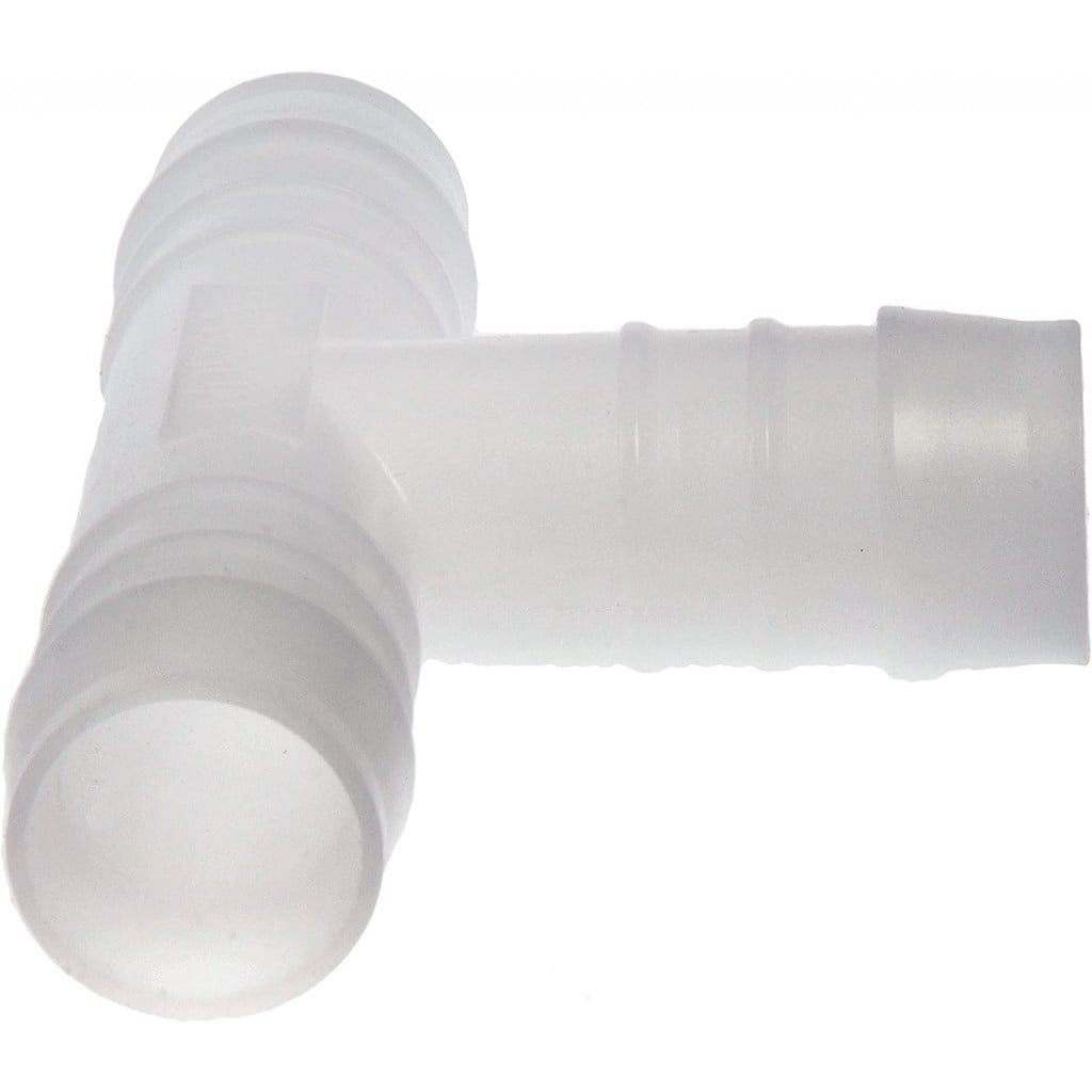 KarParts360 For Cadillac XT5 2017 2018 2019 HVAC Heater Hose Connector | Plastic | White | Hose Barb End 2 & 3 | Barb; Quick Connect End 1 | 0.82 In. End 1 Outside Diameter | Replacement For 15793367