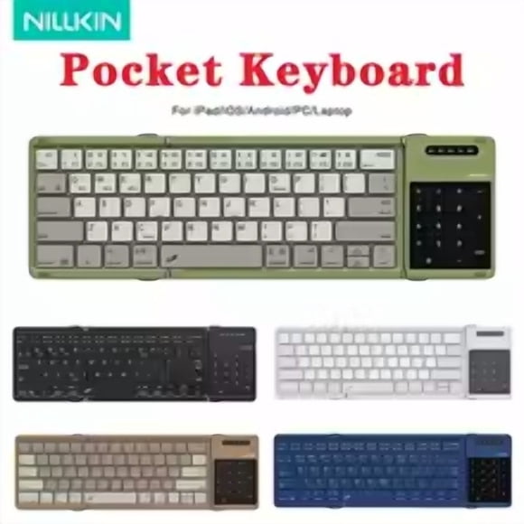 NILLKIN Cube Bluetooth Keyboard Wireless Black New