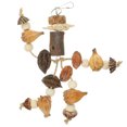 thumbnail image 3 of Wooden Parrot Chewing Toy Bite-resistant Parrot Foraging Toy Small Bird Shredding Toy, 3 of 9