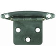 thumbnail image 1 of JR Door Hinge 70655 Free Swing; Universal Replacement; Flush Mount; Satin Nickel; With Mounting Screws; Set Of 2, 1 of 3