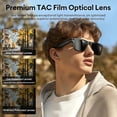 thumbnail image 6 of AI Smart Glasses, HD Camera Glasses, Built-in AI Voice Assistant, Real-time Translation, Outdoor Photography, Open Audio, Transparent Style | Unisex Smart AI Glasses with Photography,, 6 of 9