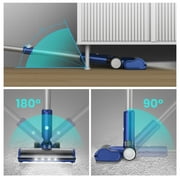INSE Lightweight Cordless Vacuum with 30Kpa Powerful Suction & 60 Mins Runtime, Stick Vacuum for Carpet, Tile, Pet Hair, Hardwood Floors