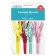 thumbnail image 3 of (6 pack) Multicolor Squawker Blowouts with Foil Fringe, 4 Count, by Way To Celebrate, 3 of 4