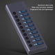 thumbnail image 3 of Hub USB de 10 puertos, 5 Gbps, Plug and Play, adaptador multipuerto USB C, estación de acoplamiento USB C para PC de escritorio, 100?240V, 3 of 8