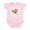 Petal Pink, variant on CafePress - Corn Dog Infant Creeper - Baby Light Bodysuit, Size Newborn - 24 Months