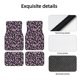 thumbnail image 4 of Fotbe Flower Juego de 4 Tapetes para Auto con Estampado – Alfombrillas de Goma Reforzada, Diseño Antideslizante, Protección para Todo el Año – Vehículos, Autos, Camionetas y SUVs, 4 of 7