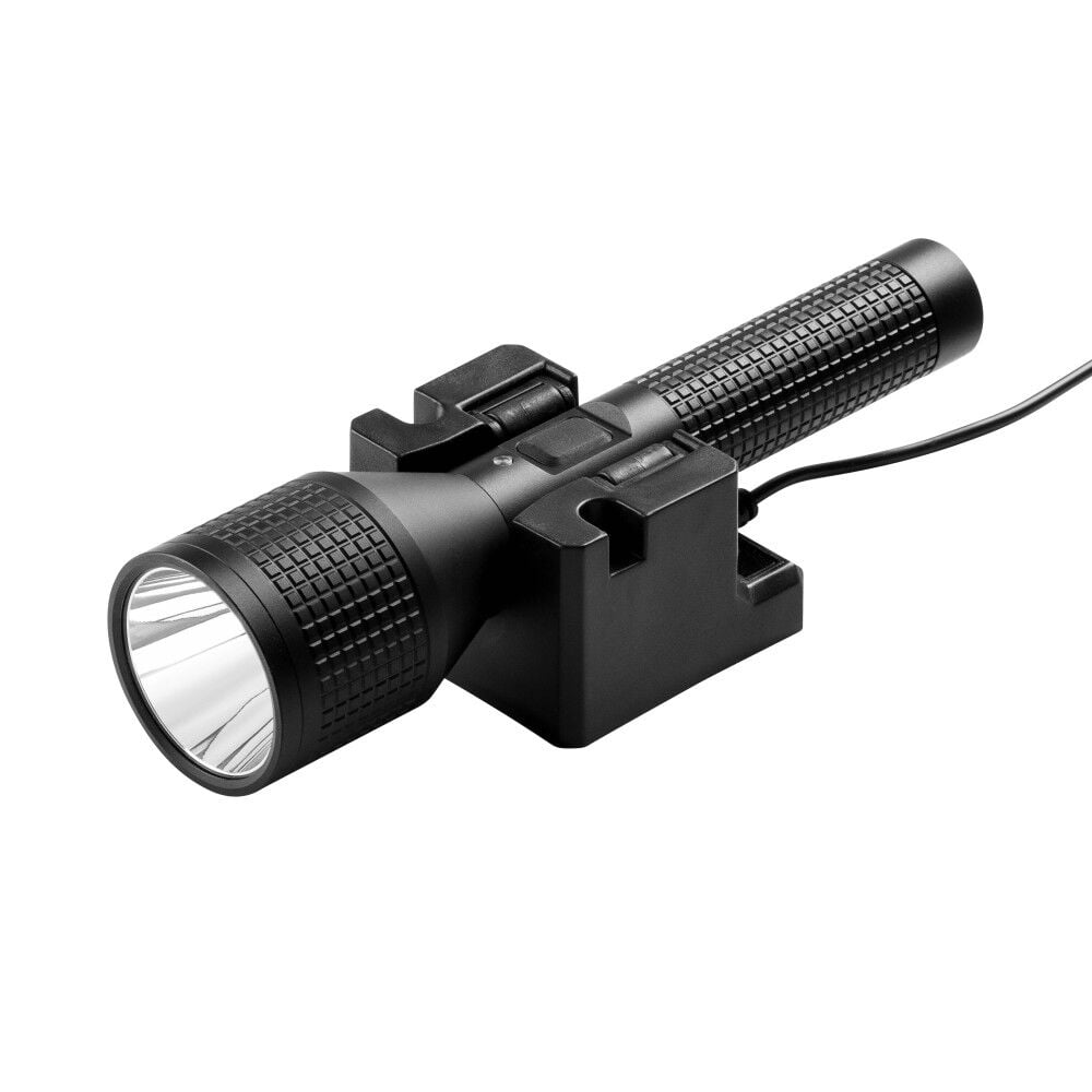 Nite Ize INOVA T4R Long Throw Rechargeable Tactical Flashlight - 1,000-Meter Range - Tactical Flashlight with Aluminum Body & Rechargeable Lithium Ion Battery - Shockproof & Weatherproof Flashlight