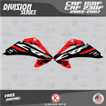 thumbnail image 3 of Kalair GFX Graphics Kit for Honda CRF230F (2003-2007) Division Series, 3 of 5