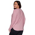 thumbnail image 5 of RBX Active Women's Plus Size Super Soft Yoga Long Sleeve Tunic Top, 5 of 5