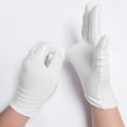 thumbnail image 4 of HONGLIN Cotton Gloves for Dry Hands Sleeping, Soft Moisturizing Eczema Gloves Overnight, Stretchable White Gloves Women & Men for Coin Jewelry Silver Inspection, 4 of 9