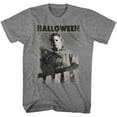 thumbnail image 1 of T-Shirt pour Adulte Halloween Mikefade Graphite Chiné 5TG, 1 of 2