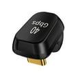 thumbnail image 1 of Type-C Male to Female Mobilephone Adapter Professional U Shape 8K 60Hz 5A 40Gbps ComputerNotebook Computer Converter Accessories USB 4.0 Gold, 1 of 9