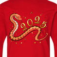 thumbnail image 4 of Inktastic 2025 Year of the Snake New Year Snake Long Sleeve Youth T-Shirt, 4 of 5