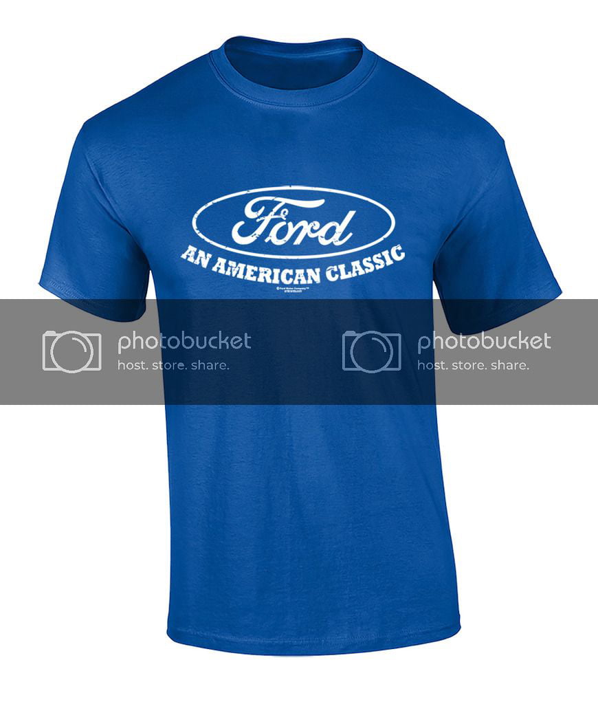 Official Ford Logo American Classic Mens Tank Top Brand Shirts