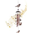 thumbnail image 1 of Campanas de viento de pájaros para decoración de interiores y exteriores, campanas de viento conmemorativas de tono oscuro, campanas de viento de pájaros con melodía suave,11 Feliz Sencillez, 1 of 5