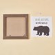 thumbnail image 4 of Letrero de bienvenida de Bear Bottoms, de madera maciza, para baño, con capa de acrílico, 18 x 18 cm, divertido arte de pared de granja, marco de madera grande para colgar, para decoración del hogar, 4 of 8