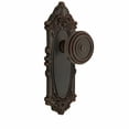 thumbnail image 3 of Grandeur Gvcsol_Prv_234 Grande Victorian Solid Brass Rose Privacy Door Knob Set - Grey, 3 of 6