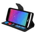 thumbnail image 2 of LG Leon Tribute 2 / LS665 Risio Folio Leather Wallet Pouch Case Cover, 2 of 4