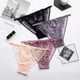 thumbnail image 3 of Tanga transparente de encaje sexy para niñas, lencería sexy de cintura baja, tanga para mujeres, seductora, 3 of 5
