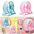 thumbnail image 2 of COOLHOOD Small Bird Hamster Running Wheel with Stand Household Running Jogging Toy Playing Wheel Household Running Jogging Toy, 2 of 2