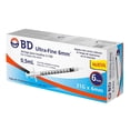 thumbnail image 1 of Jeringa BD Ultra Fine para insulina 0.5ml 31G x 6mm caja c/10 pzas, 1 of 3