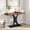 Brown, variant on Finmind Modern Narrow Entryway Console Table, 40 inch Small Entryway Table with Geometric Metal Base for Living Room, Hallway and Foyer,White & Gold