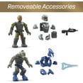 thumbnail image 6 of MEGA Halo Ghost of Requiem Toy Vehicle Building Kit with 4 Figures (135 Pieces), 6 of 6