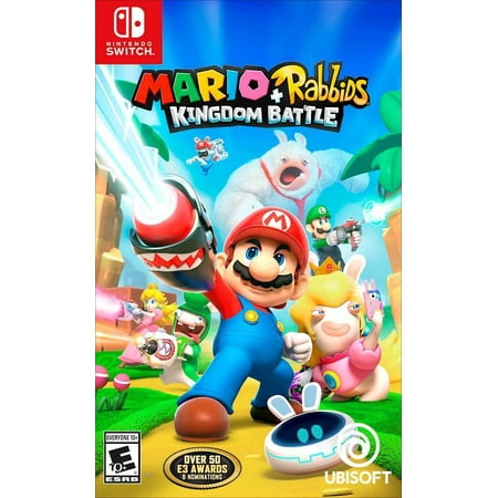 Mario + Rabbids Kingdom Battle - Nintendo Switch game disk