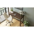 thumbnail image 2 of Bowery Hill Home Office Engineered Wood Desk in Warm Brown, 2 of 10