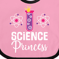 thumbnail image 4 of Inktastic Scientist Girls Science Princess Girls Baby Bib, 4 of 4