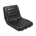 thumbnail image 6 of Vintoro 220lbs Adjustable Lawn Tractor Replacement Seat, Universal Forklift Excavator Mower Seat, Black, 6 of 19