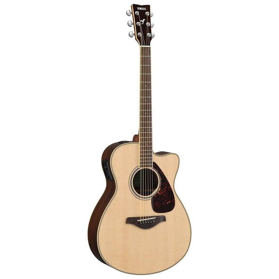 Yamaha FSX830C 6 Strings Electric Acoustic Guitar, 83.2 oz, 40"