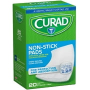 Curad Small Non-Stick Pads 2 x 3 in 20 ea (Pack of 2)