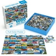 thumbnail image 4 of BenBen Puzzles for Adults 1000 Pieces, Famous World Scenic Landmarks, Landscape Jigsaw Puzzles, 4 of 8