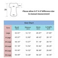 thumbnail image 3 of Sherrylily Women Plus Size Short Sleeve T-Shirts Tops Summer V Neck Criss Cross Tunic Loose Tees, 3 of 3