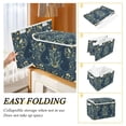 thumbnail image 2 of Yayeee Collapsible Cube Storage Bin with Lid Fabric Closet Decorative Basket with Handles, Shadowy Forest Pattern, 2 of 7