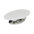 thumbnail image 3 of MIKIBAMA Oval Faux Marble Coffee Table for Living Room, 3 of 12