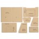 thumbnail image 1 of Plantilla de plantilla de patrón de cartera de acrílico transparente, conjunto de pasaporte, herramienta de bricolaje para manualidades de cuero, 1 of 8