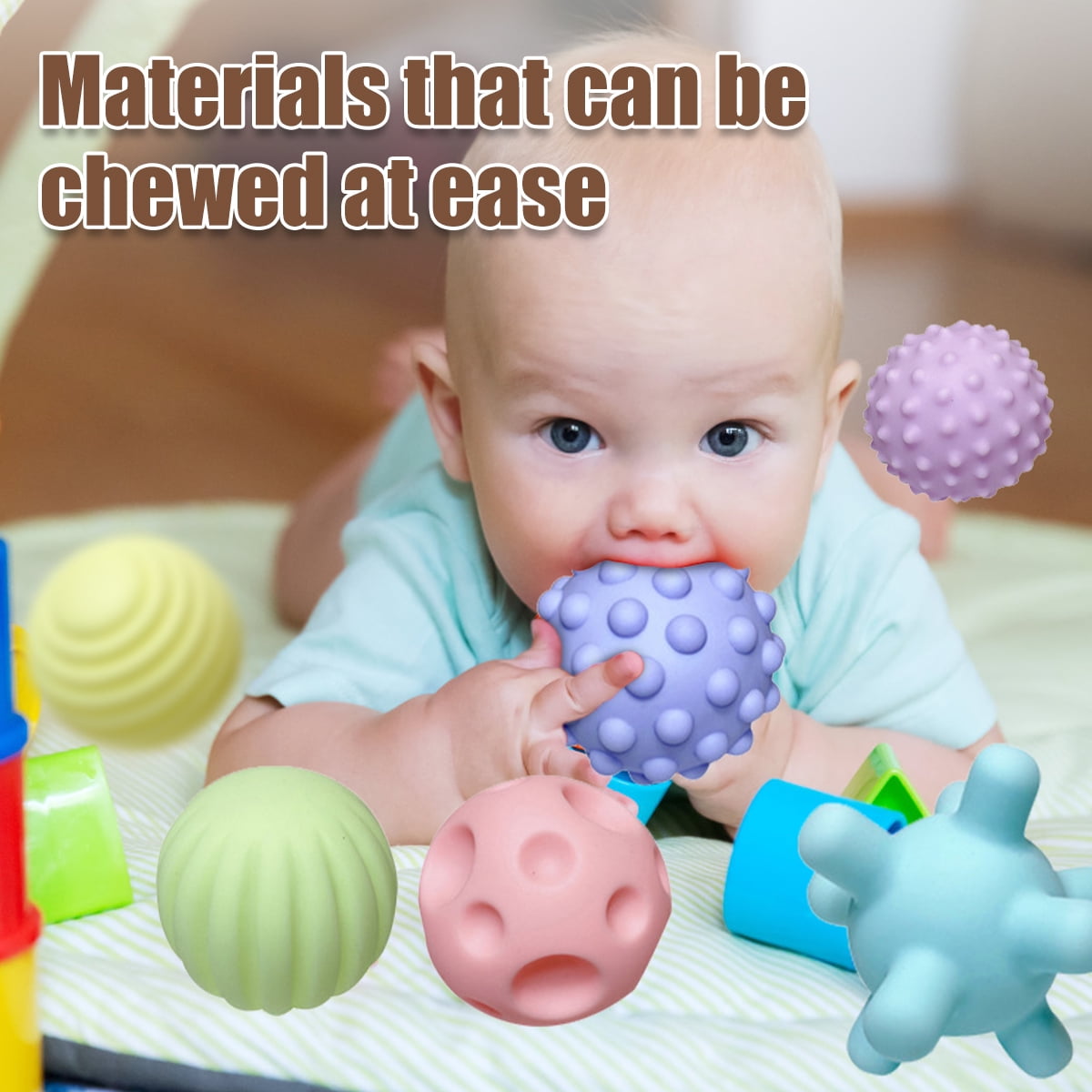 Willstar Sensory Balls Blocks & Buddies 6pcs basics set for sensory