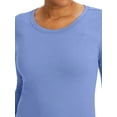 thumbnail image 6 of Healing Hands Women's Underscrub Soft Knit Melissa Longsleeve Scrub Tee with Breathable & Easy Care Fabric 5047, 6 of 7