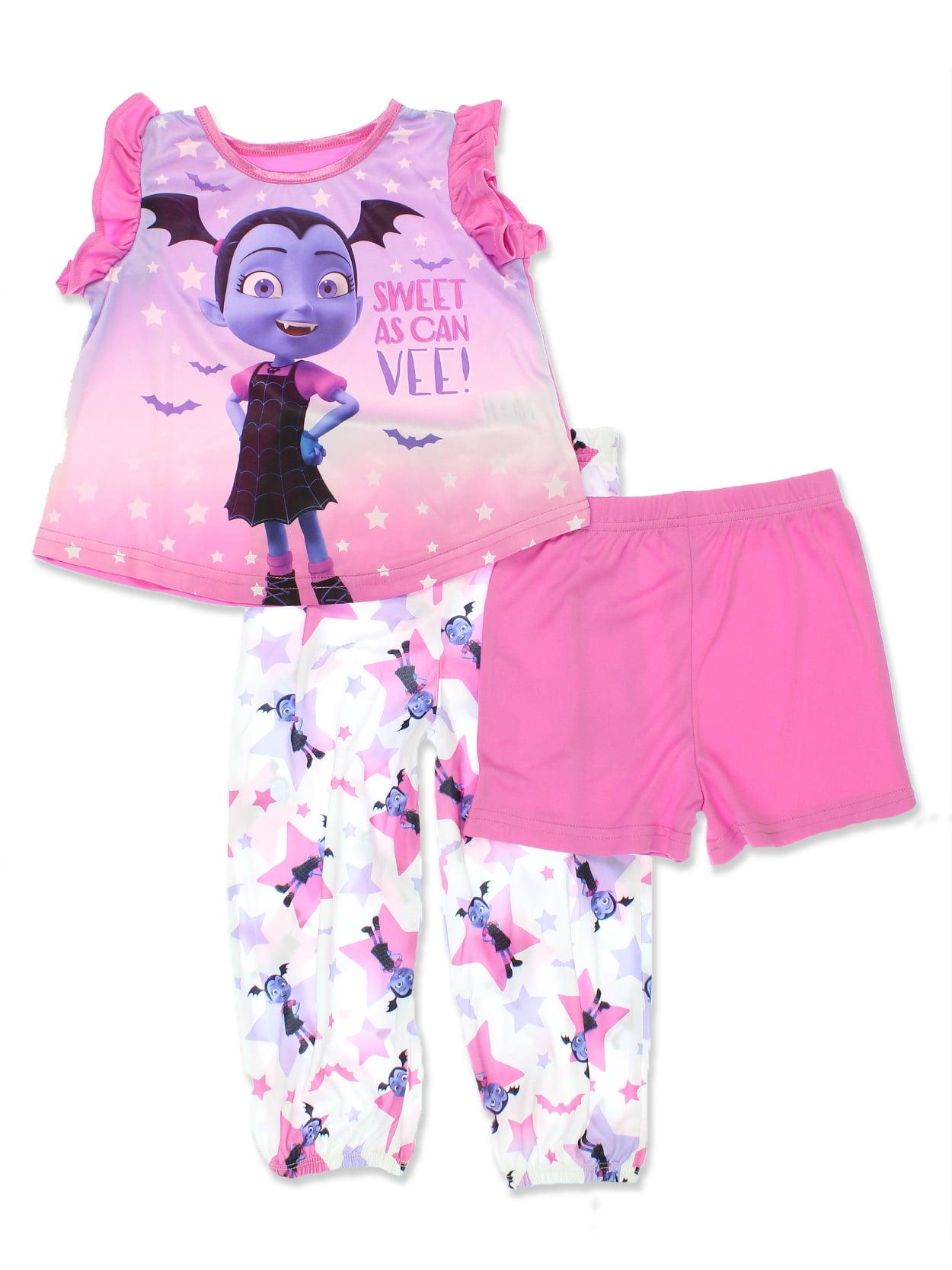 girls ruffle pajamas