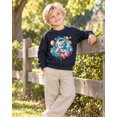 thumbnail image 3 of Aideaone Toddler Boys Sweatshirt Kids Long Sleeve Tops Crewneck Pullover, 3 of 6