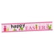 thumbnail image 1 of Pancarta de Pascua, Letrero de Pascua para el porche, Pancarta de bienvenida a la primavera, Letrero de Pascua, Césped Estilo E, 1 of 6