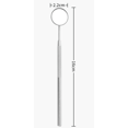 thumbnail image 5 of Dental Mirror, Anti-Fog Tooth Inspection Oral Mirror Stainless Steel Mirror Dentist Tool Dental Mirror for Cleaning Teeth Inspection Daily Use Oral Care, 5 of 5