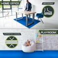 thumbnail image 6 of ProsourceFit Exercise Puzzle Mat 1-in, Blue, 72 Sq Ft - 18 Tiles, 6 of 6