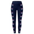 thumbnail image 4 of MKLEKYY Leggings deportivos con estampado para mujer, leggings deportivos de realce para fitness, pantalones de yoga (estilo 3), 4 of 4