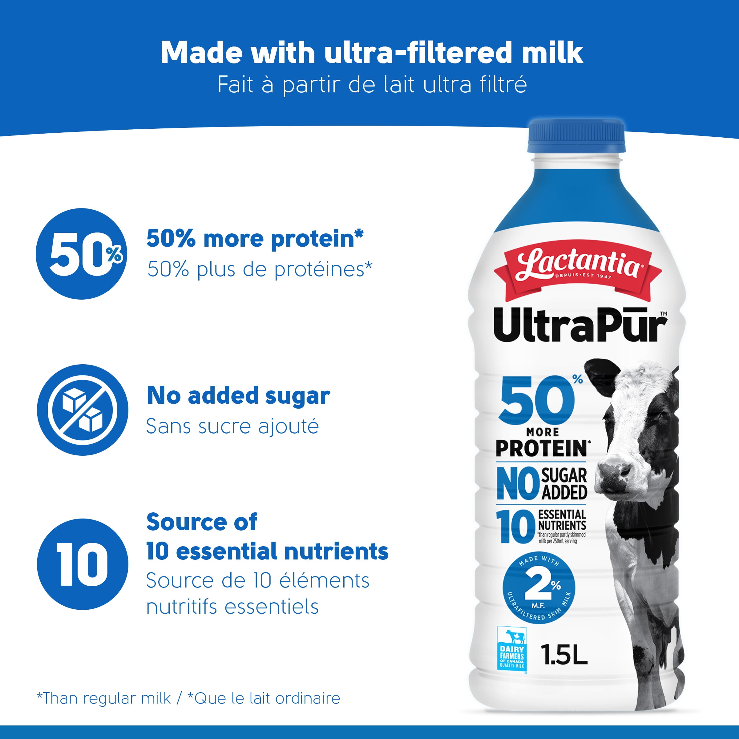 Lactantia Ultrapur Lait 2 %