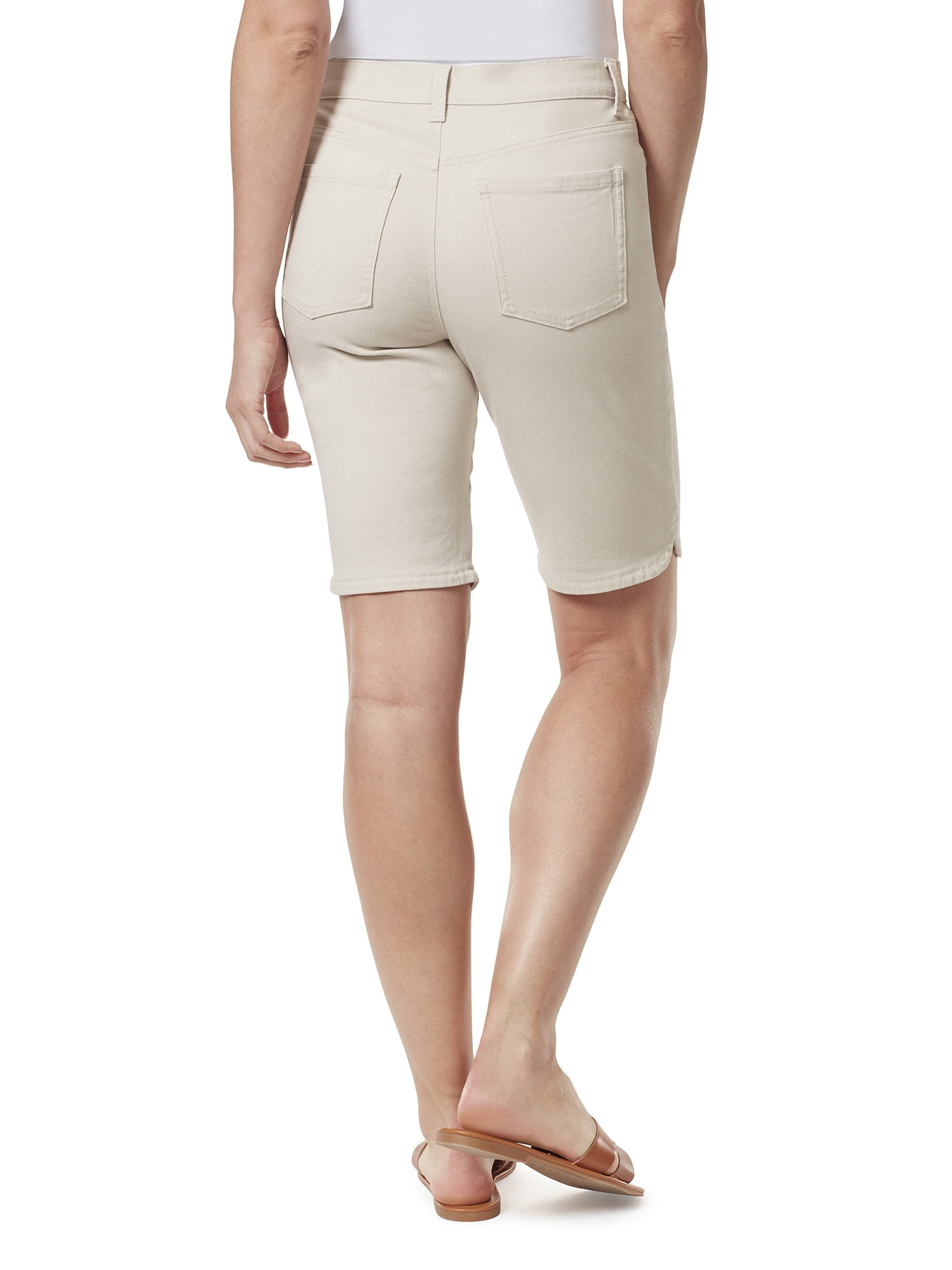 Gloria Vanderbilt Women's High Rise Amanda Bermuda, 11" Inseam