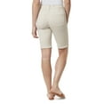 thumbnail image 2 of Gloria Vanderbilt Women's High Rise Amanda Bermuda, 11" Inseam, 2 of 3
